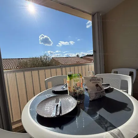 Cosy Avec Piscine, Parking Grand Balcon 나르본플라제