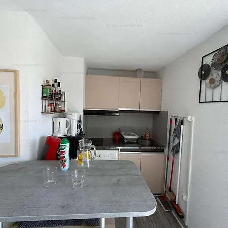 아파트 Cosy Avec Piscine, Parking Grand Balcon 나르본플라제