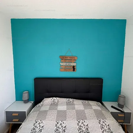 아파트 Cosy Avec Piscine, Parking Grand Balcon 나르본플라제
